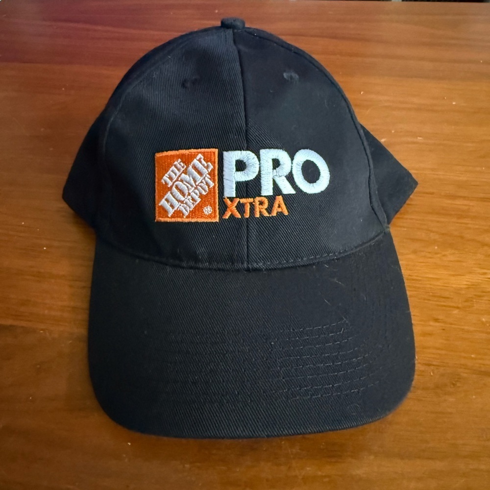 The Home Depot Pro Xtra Black Cap